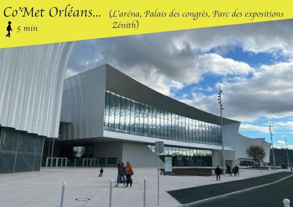 Maison Comet Avec Jardin Et Parking Orleans Ngoại thất bức ảnh