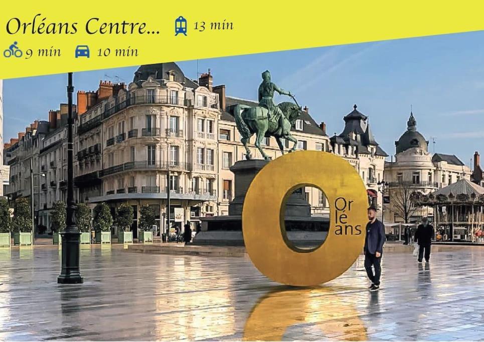 Maison Comet Avec Jardin Et Parking Orleans Ngoại thất bức ảnh